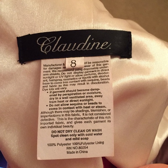 SIZE 8 Beautiful pink dress! Alyce Designs - Picture 7 of 8